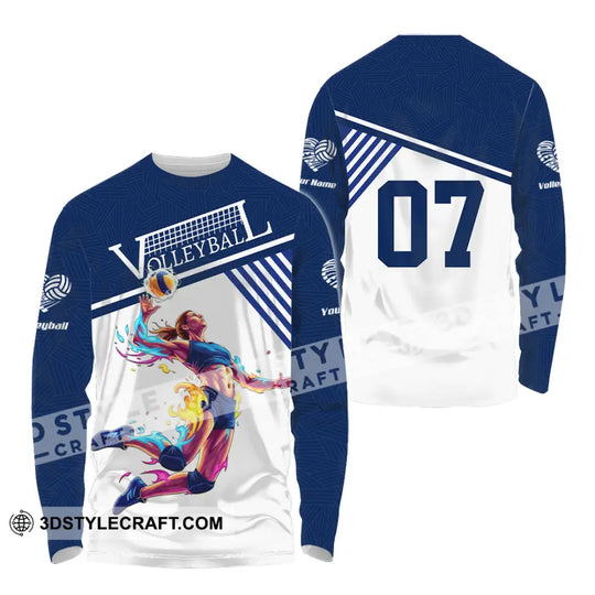 Women Shirt - Custom Volleyball Player, Sport Shirt style option 4