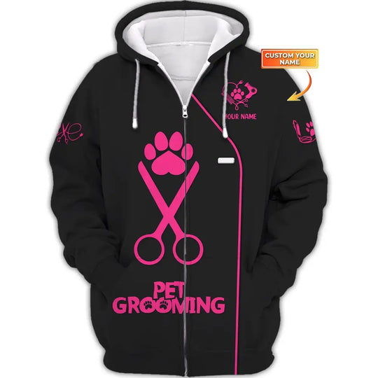 Women Shirt, Groomer Life Shirt, Groomer Hoodie, Groomer Sportwear style option 2