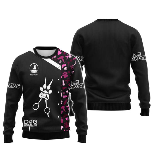 Women Shirt, Groomer Life Shirt, Pet Grooming, Groomer Sportwear style option 4