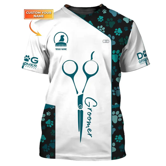 Women Shirt, Groomer Life Shirt, Pet Grooming, Groomer Sportwear style option 1