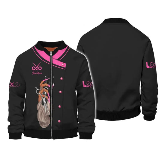 Women Shirt, Hair Stylist Shirt, Hairdresser Hoodie, Hairdresser Sportwear style option 4