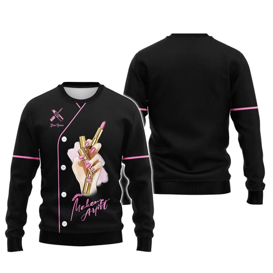 Women Shirt, Makeup Artist Shirt, Makeup Artist Hoodie, Makeup Artist Sportwear style option 4