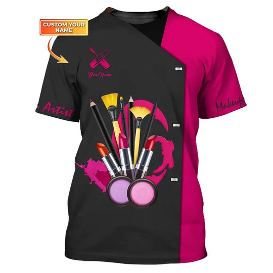 Women Shirt, Makeup Artist Shirt, Makeup Artist Hoodie, Makeup Artist Sportwear style option 1