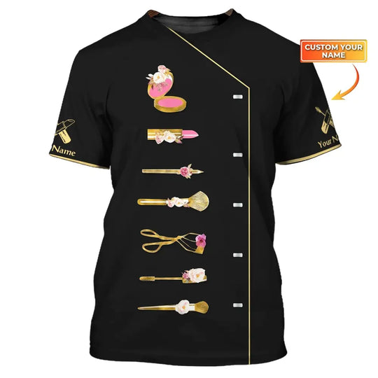 Women Shirt, Makeup Artist Shirt, Makeup Artist Hoodie, Makeup Artist Sportwear style option 1