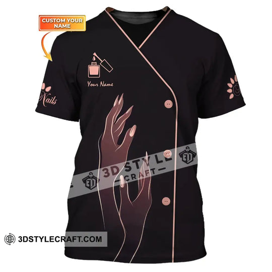 Women Shirt, Nail Technician Shirt, Nail Artist Hoodie, Nail Tech T-Shirt style option 1