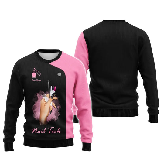 Women Shirt, Nail Technician Shirt, Nail Tech Sportwear style option 4